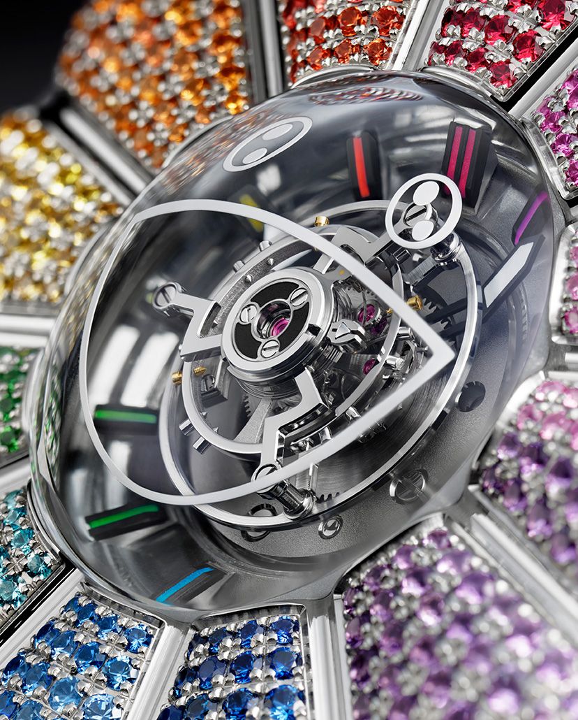 HUBLOT × MURAKAMI TAKASHI レインボーフラワー　ライト Hublot Classic Fusion Takashi Murakami Sapphire Rainbow
