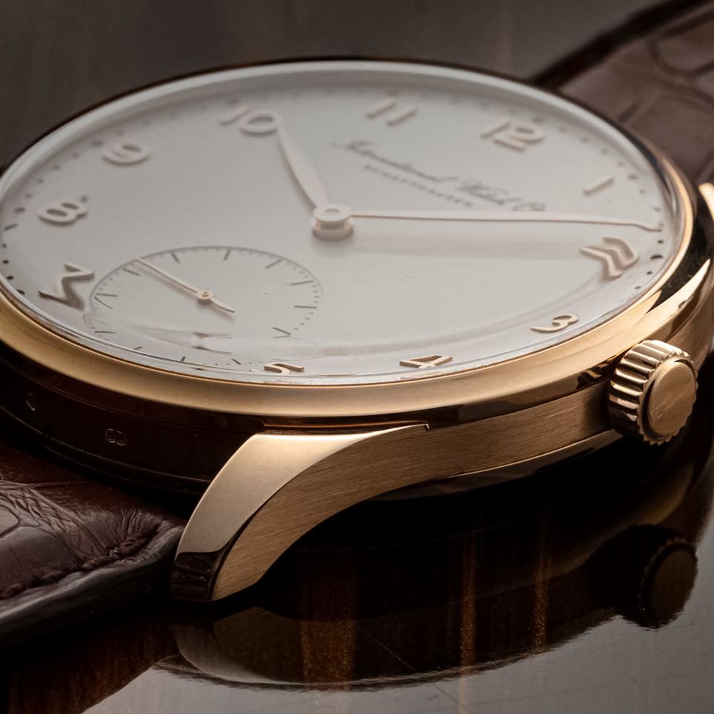 IWC Portugieser Portuguese history big dress watches classic Schaffhausen Swiss small seconds
