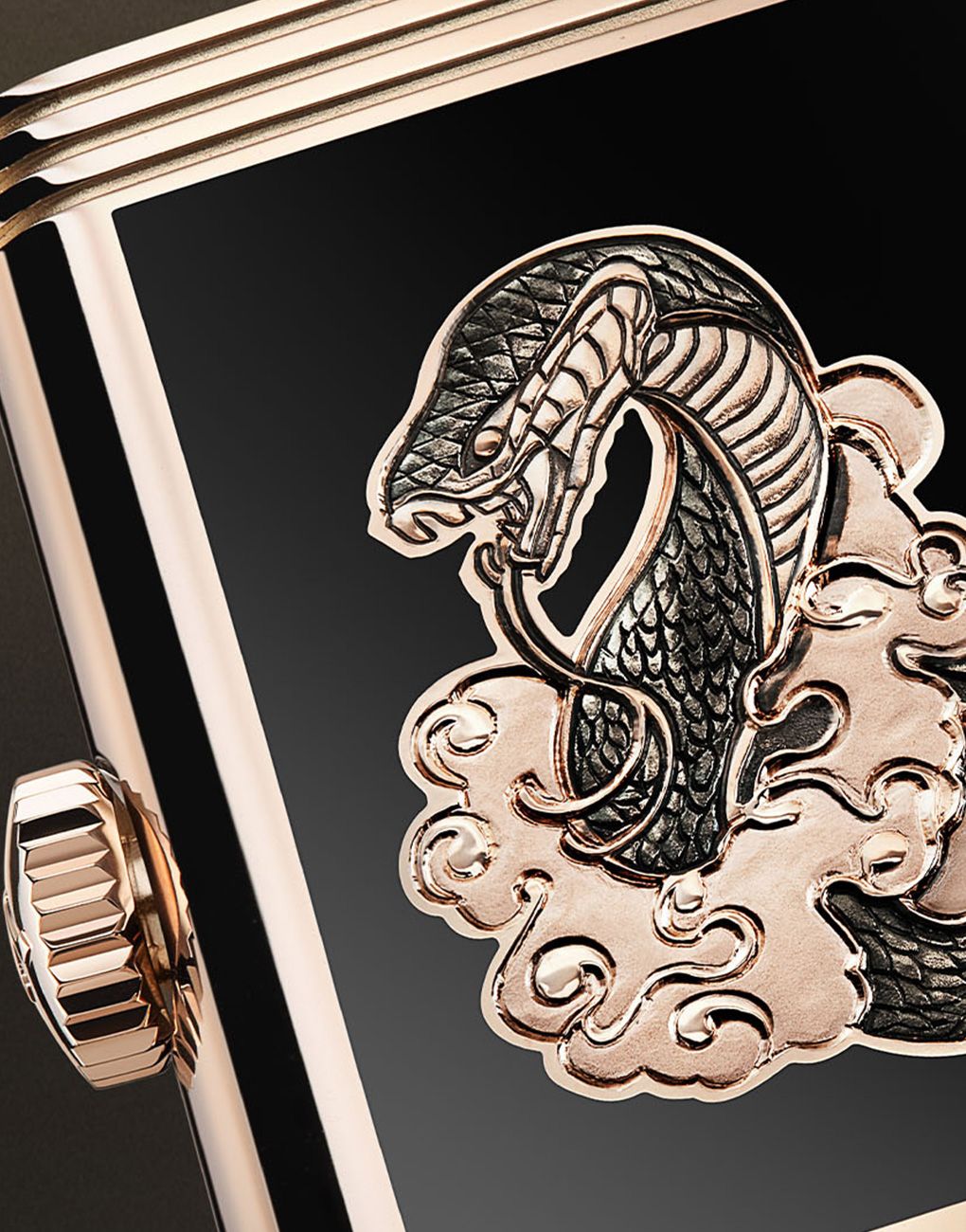 Jaeger-LeCoultre Reverso Tribute Enamel Snake Year of the Snake watch enamel watches