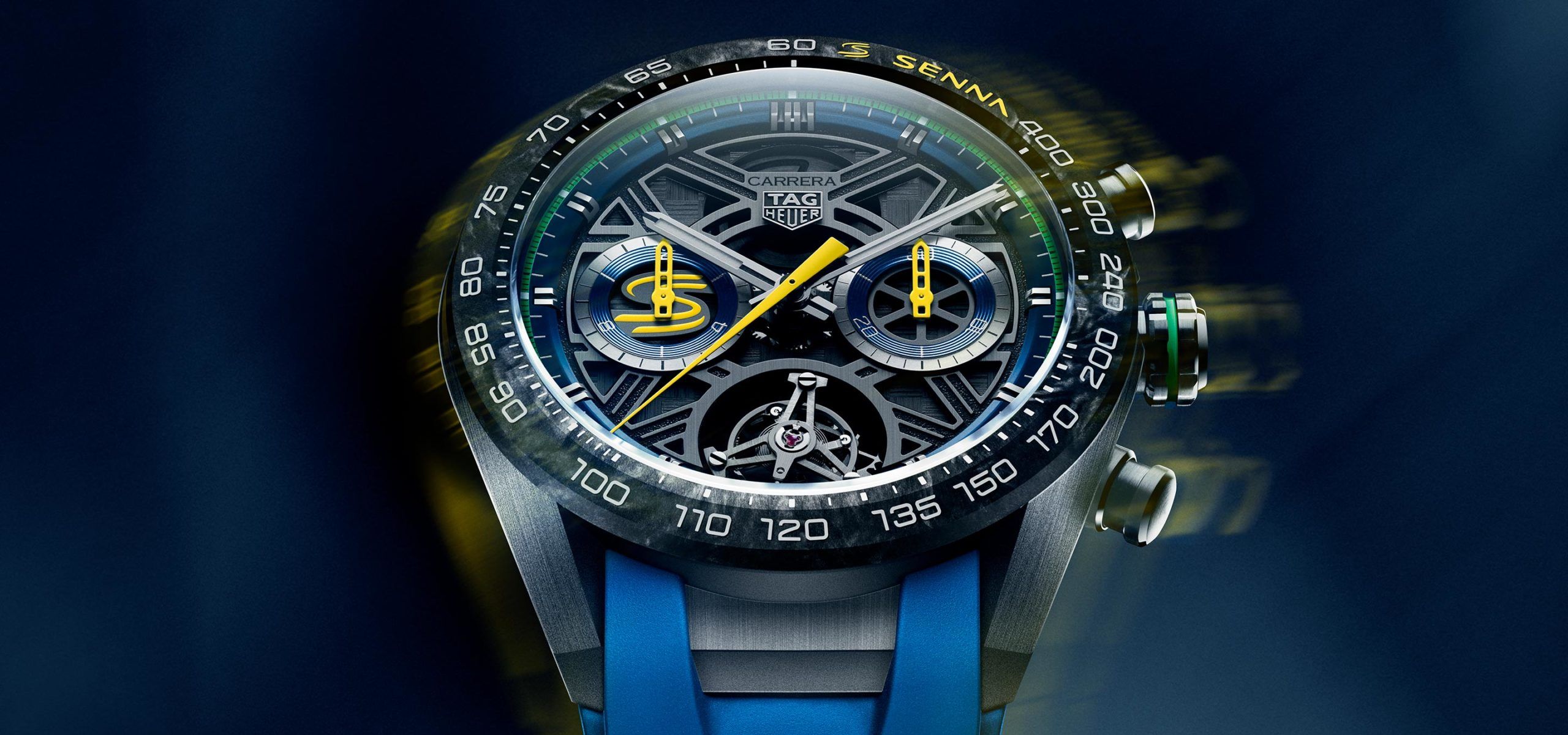 Inspired By A True Legend: The TAG Heuer Carrera Chronograph Tourbillon X Senna Timepiece