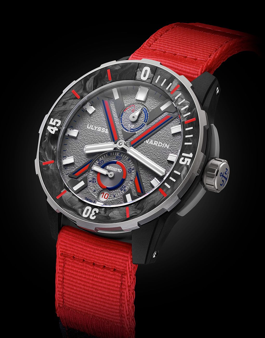 Ulysse Nardin Diver Net Vendée Globe dive watches commemorative watches sailing watches recycled materials
