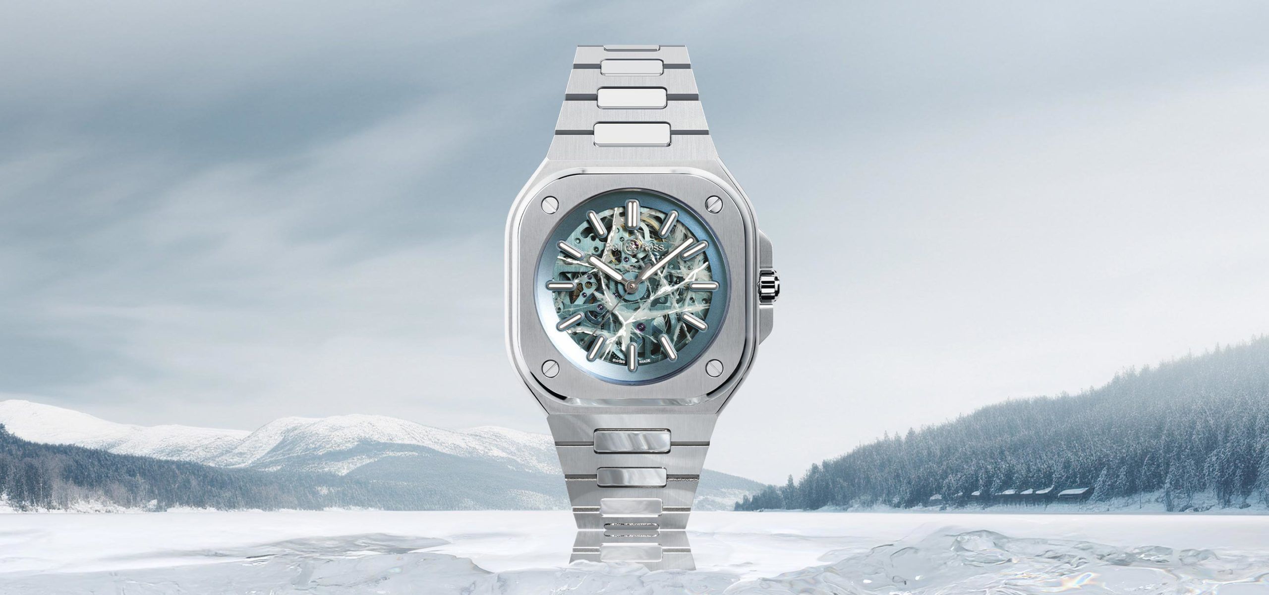 Frozen In Time With The New Bell & Ross BR-05 Skeleton Arctic Blue