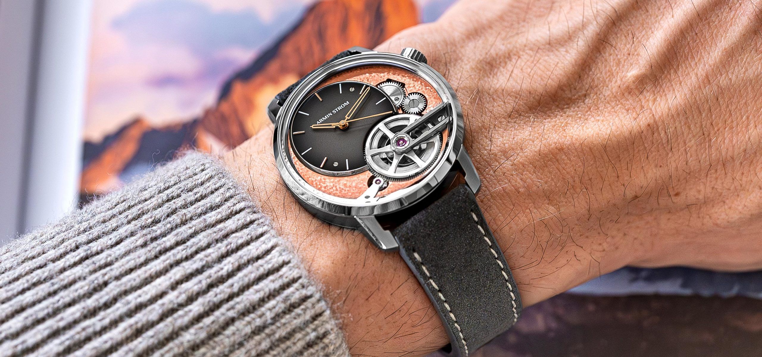 Hand-Crafted Haute Horlogerie: The Armin Strom Tribute 2 Copper Edition In Steel