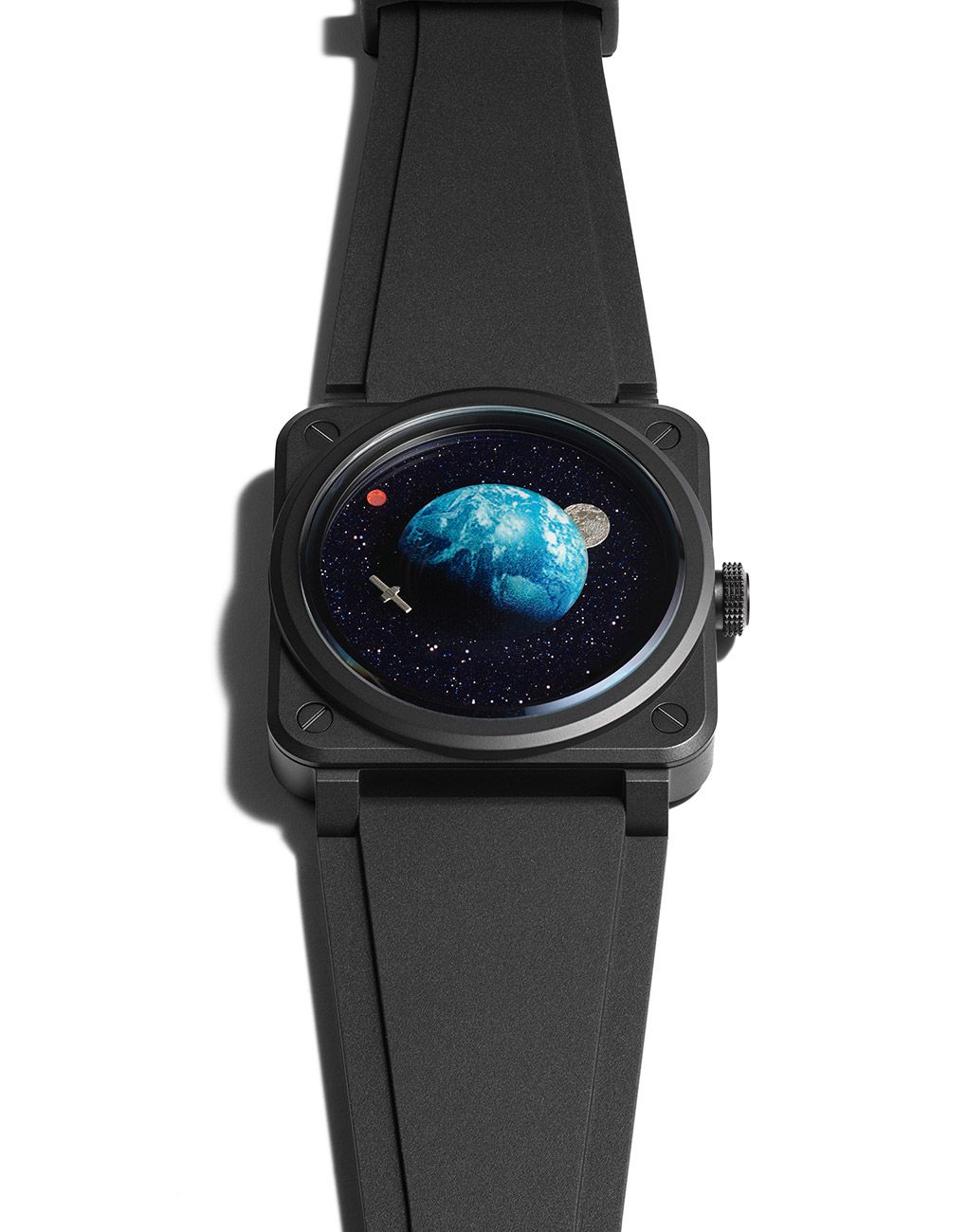 Bell & Ross BR 03 Astro ceramic watches square watches