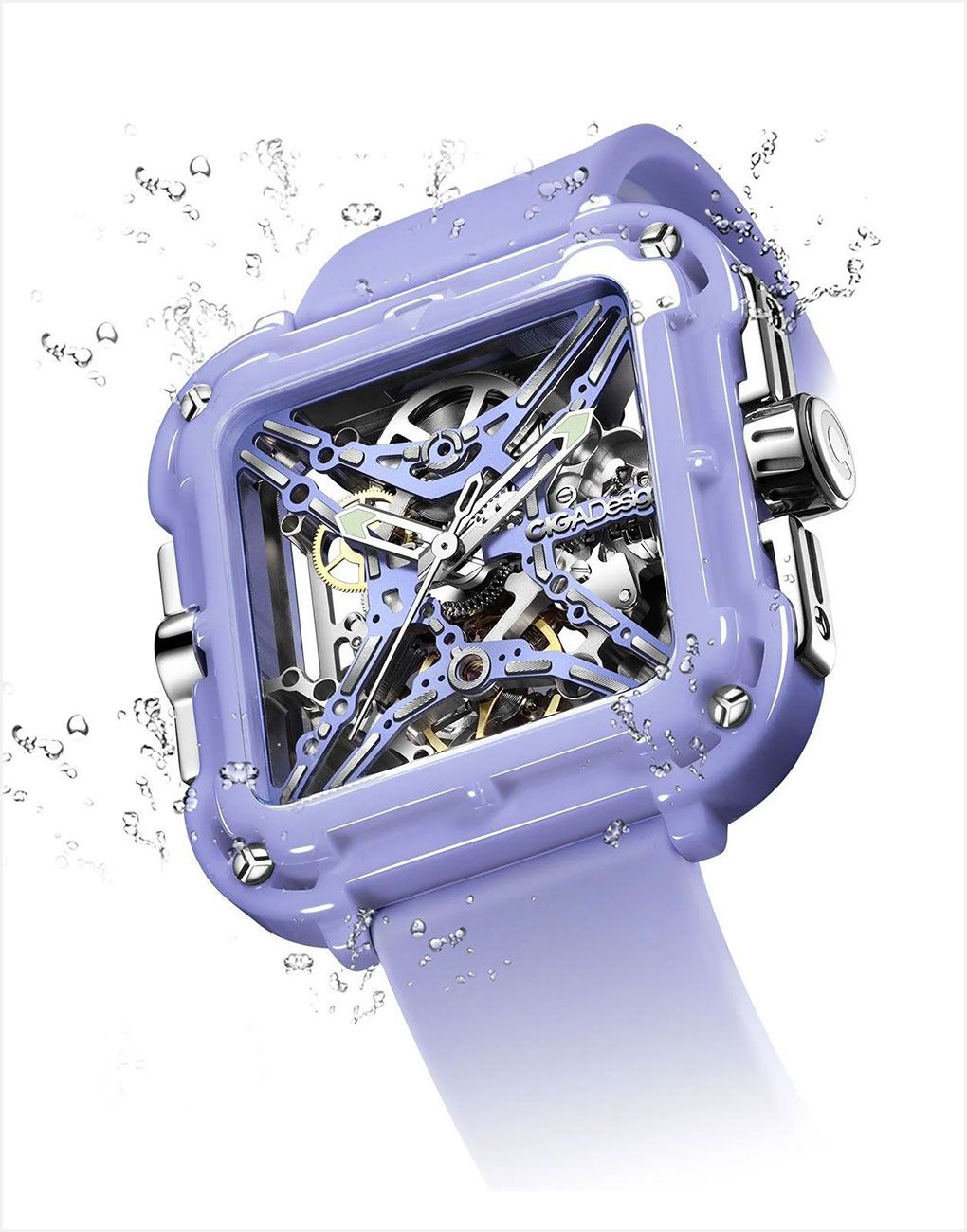 CIGA Design Series X Machina Ceramic watches skeleton watches
