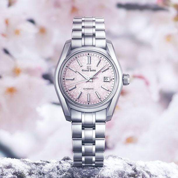 Gts Seiko Presage Cocktail Time SGP Automatic Gold and Brown
