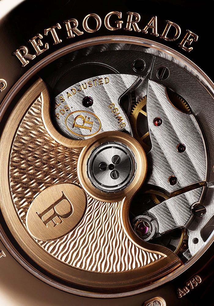 Parmigiani Fleurier Toric Hémisphères Rétrograde movement finish