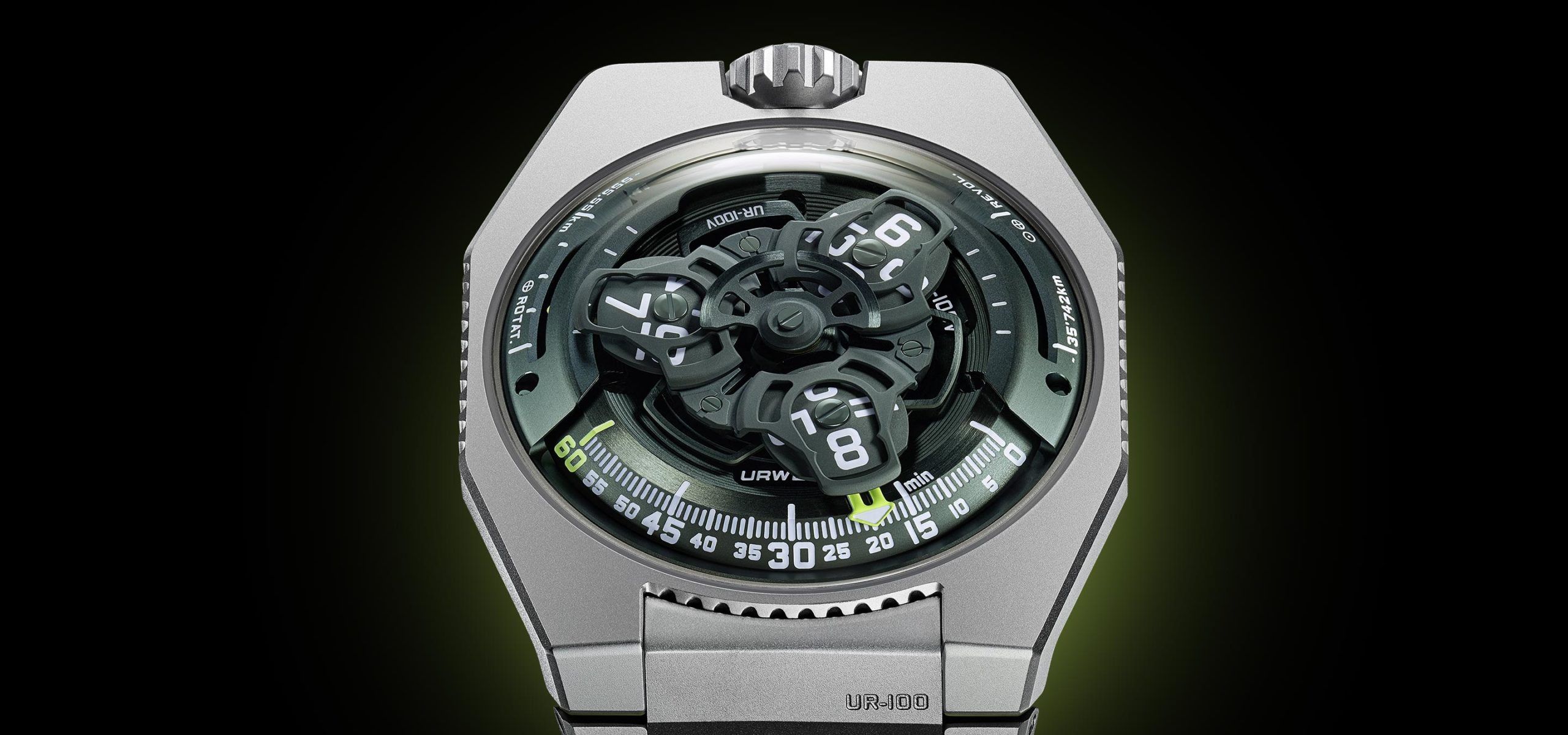 The Urwerk UR-100V MT 'Hunter Green' Limited Edition: The Only Green Flag You Need