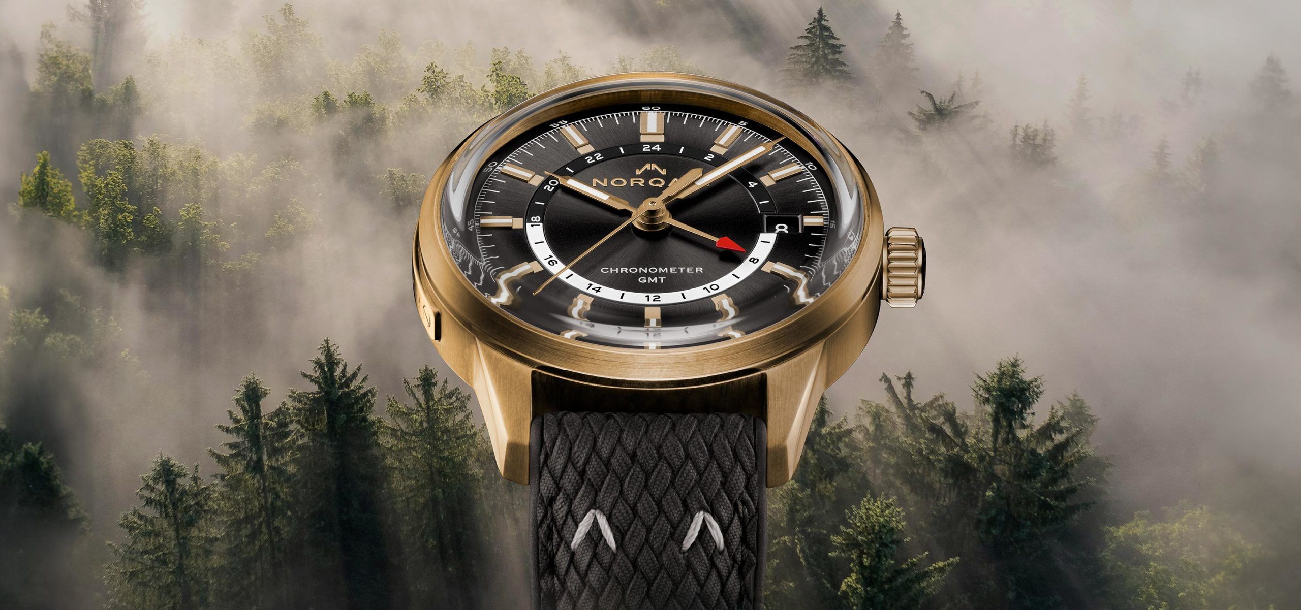 Vintage Meets Adventure: The Norqain Freedom 60 GMT 40MM Bronze Anthracite
