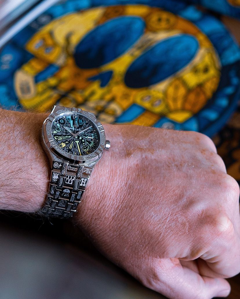 Maurice Lacroix Aikon Automatic Wotto @Timeengraver Urban Tribe series