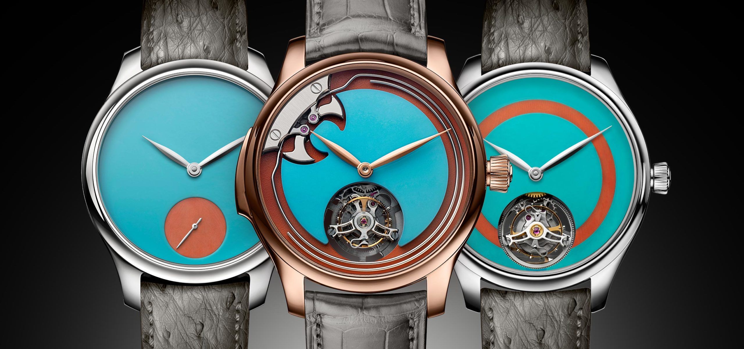 Myriad Pops Of Mineral Hues: Presenting The H. Moser & Cie. Endeavour Pop Collection