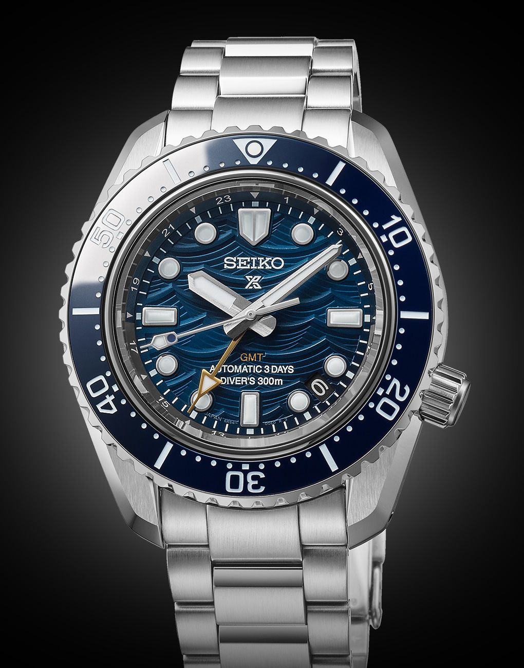 Seiko Prospex 1968 Heritage Divers GMT Watch monobloc