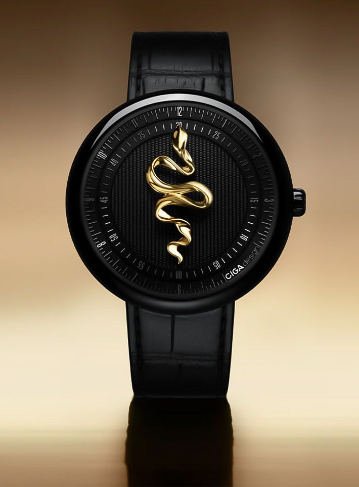 Mythology Made Mechanical: CIGA Design Mechanical Watch Legend of Serpent