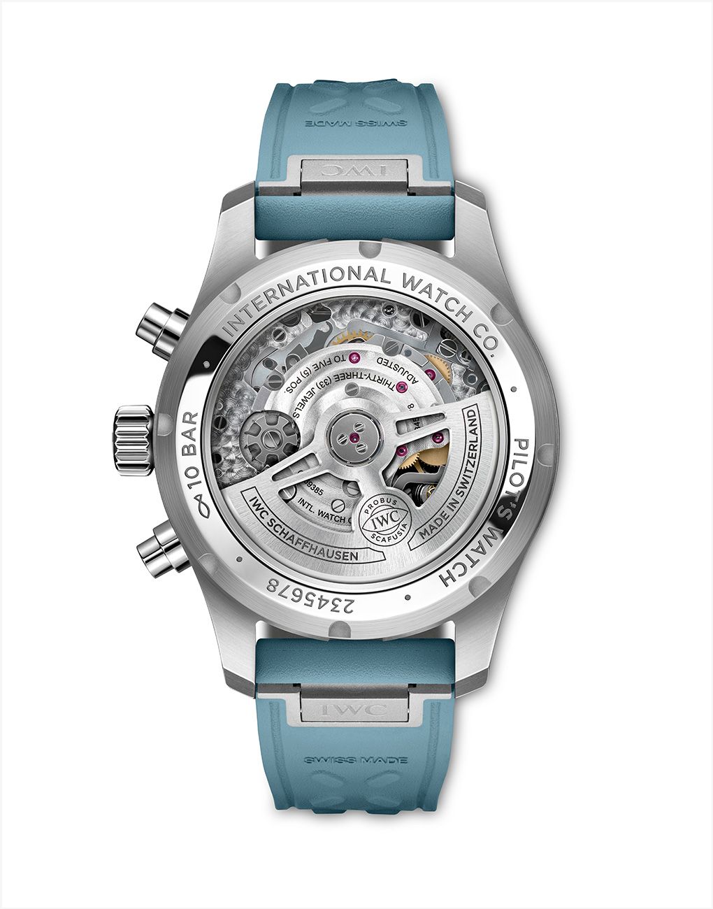 From Uniform to Wrist: IWC's New Chronograph in Miramar Blue