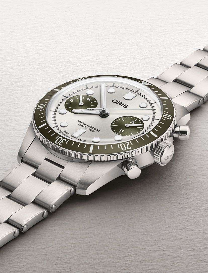 Delightfully Vintage Modern Diver: Oris Divers Sixty-Five Chronograph