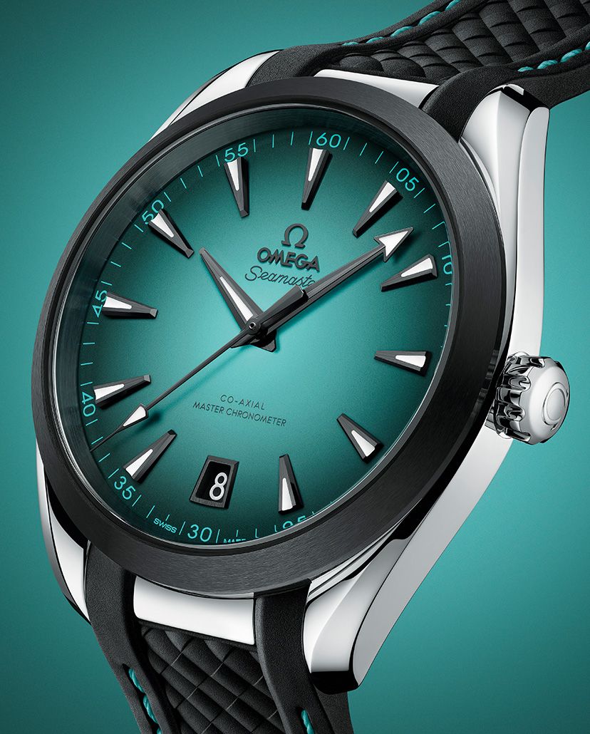 Aqua-Appropriate: Omega's Seamaster Aqua Terra In Turquoise