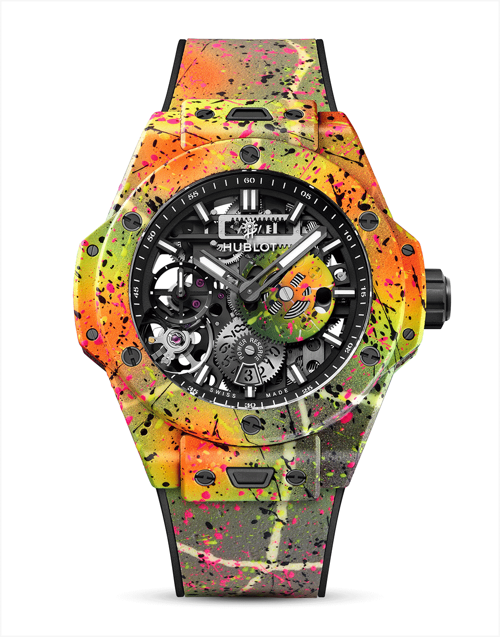Paint The Town Psychedelic: Hublot Big Bang Meca-10 Street Art Line