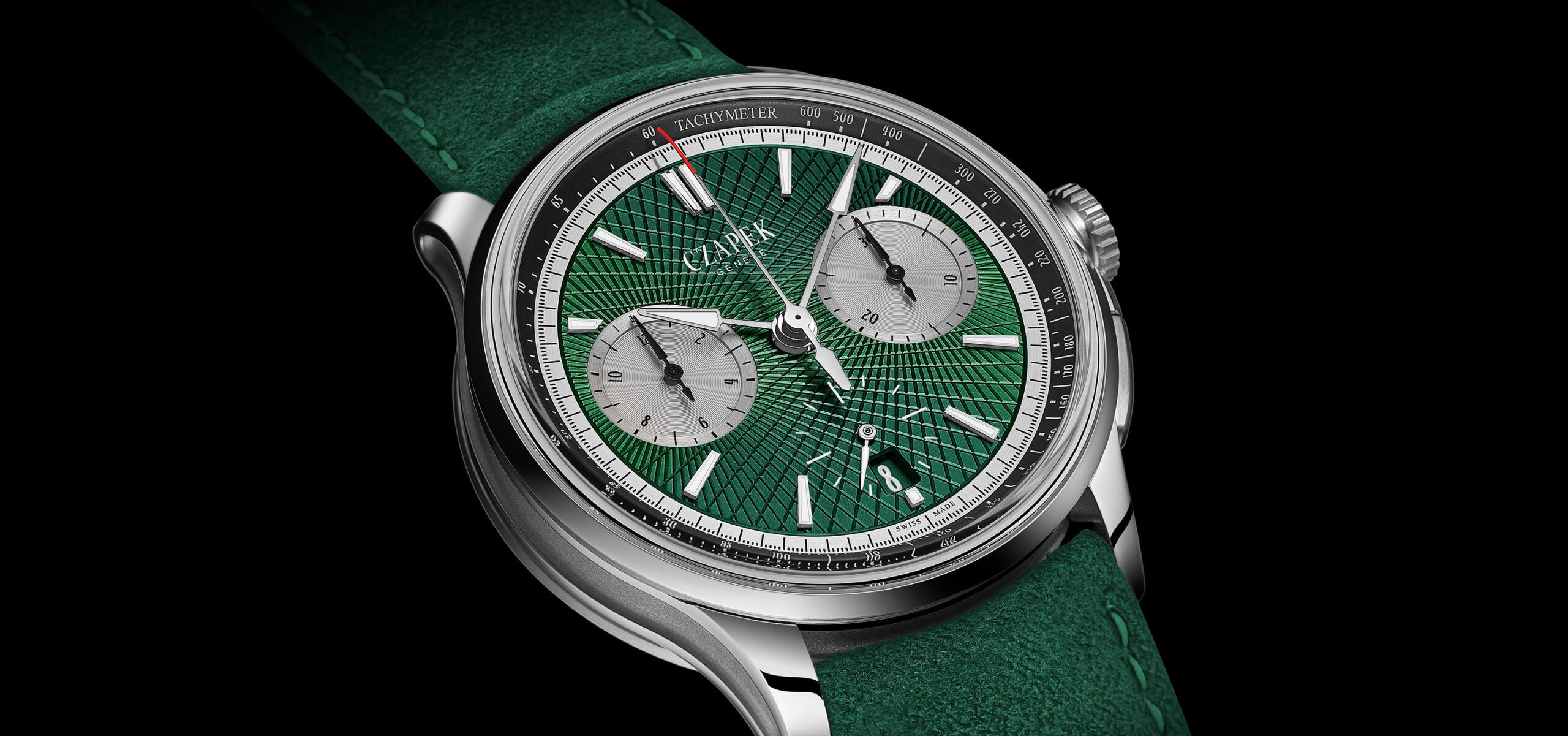 At The Crossroads Of Colour And Craft: Czapek’s Victory Green Chronograph